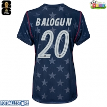 USA Folarin Balogun #20 Bortedrakt Dame VM 2026 Kortermet
